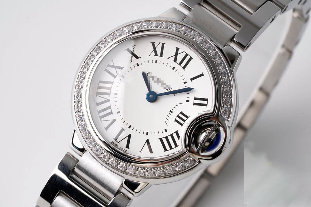 BALLON BLEU DE  33-36 MM W4BB0015 AF FACTORY DIAMOND-SET BEZEL